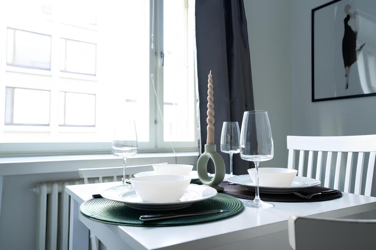Stylish Studio At The Heart Of Helsinki Apartment Exterior foto